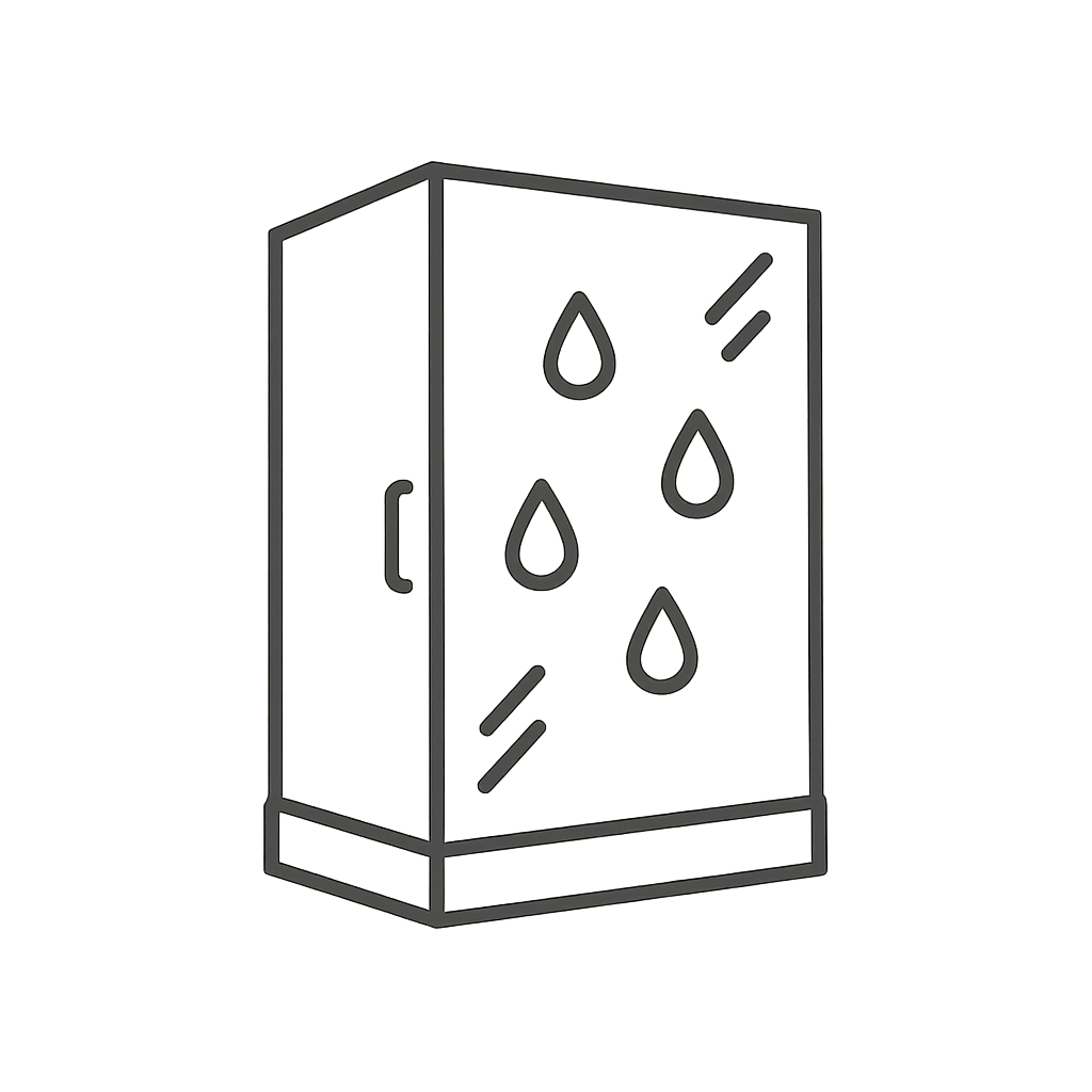 زجاج الشاور والحمامات