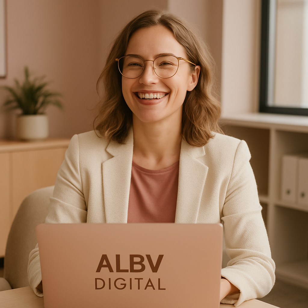 Cliente satisfeito com serviço de TI da ALBV Digital