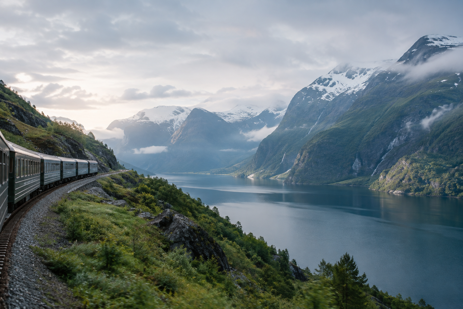 Scenic view for Norway by Rail and Fjord