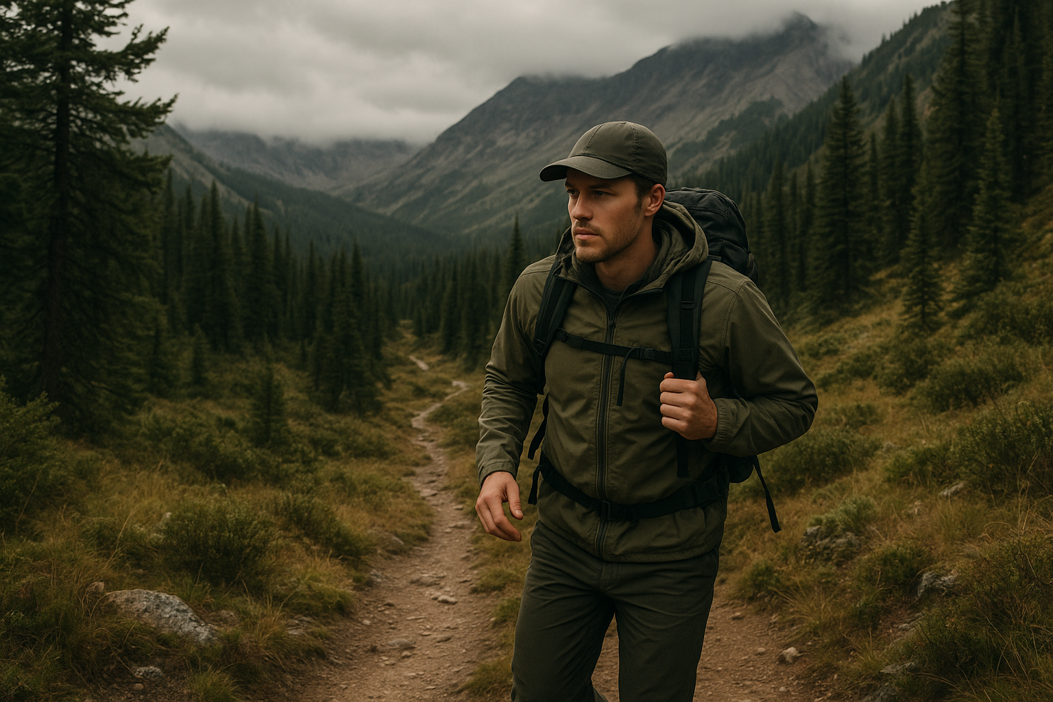 Day Hiking activity landscape