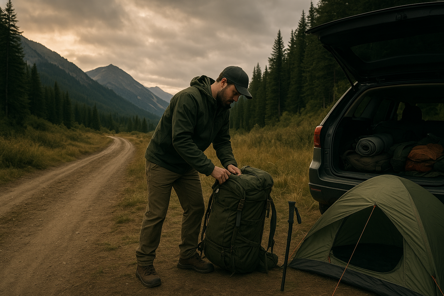 Long road to the trailhead