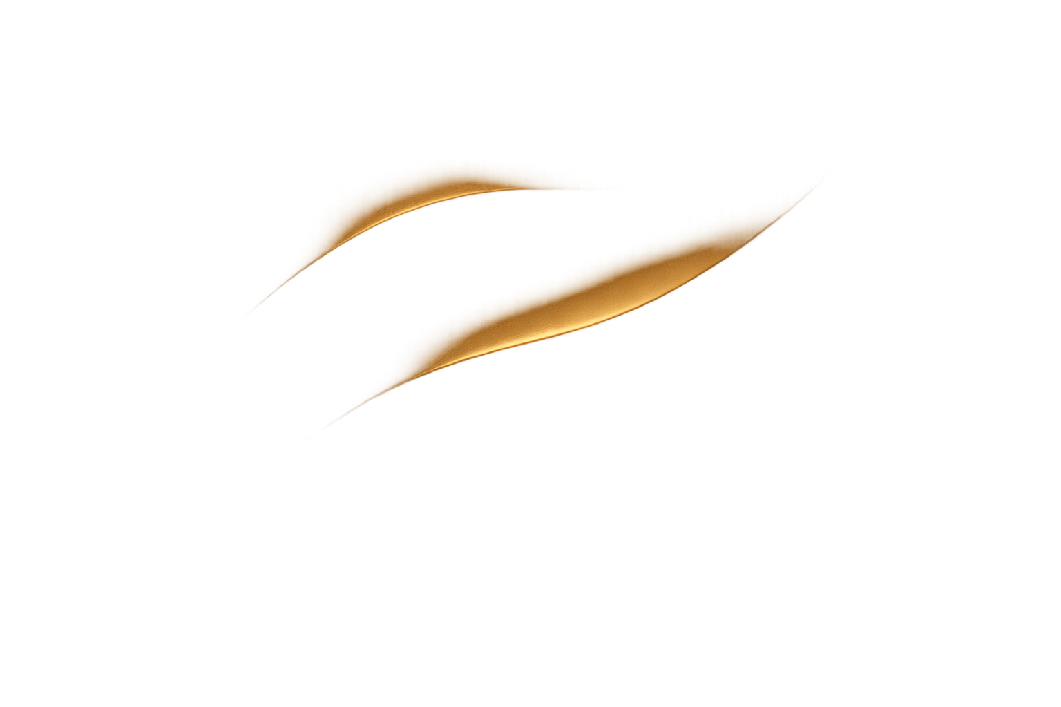 Subtle warm metallic editorial glow with soft curved reflections and deep shadow depth