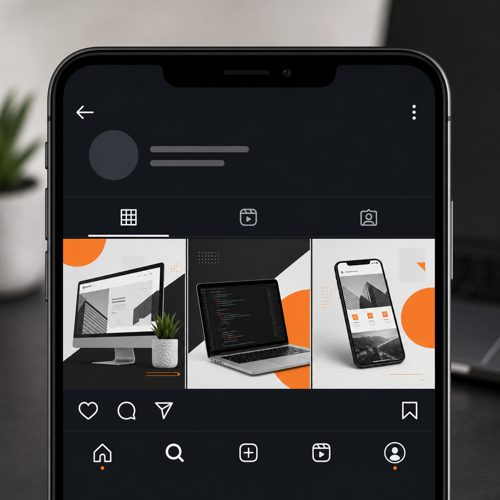 Social media design set