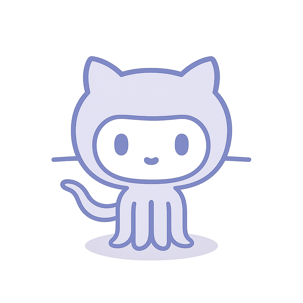 Illustrated GitHub icon