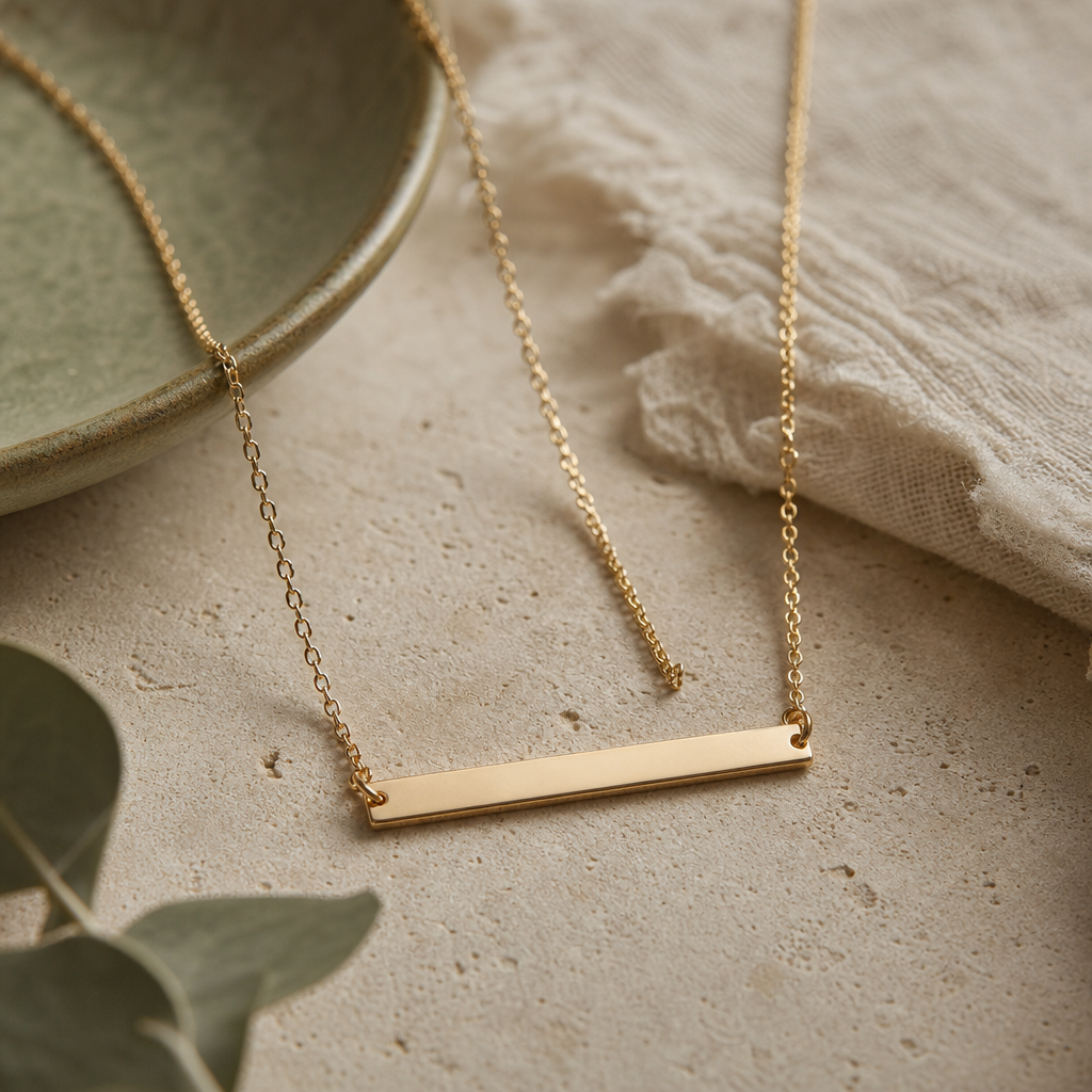 Keepsake Bar Necklace