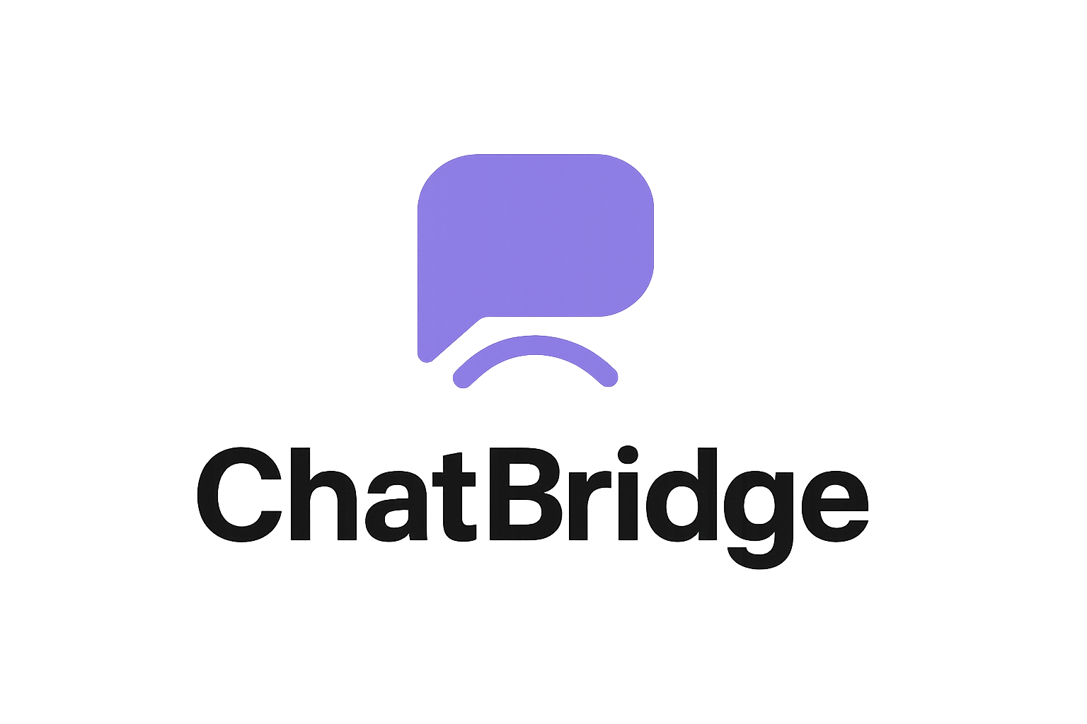 ChatBridge team communication software placeholder logo