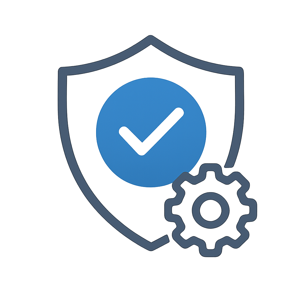 ISO 27001 information security certification badge