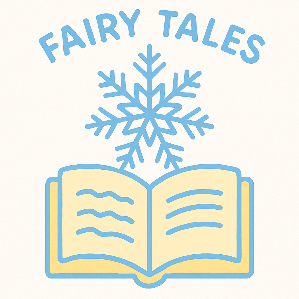 Snowflake and book icon for Fairy Tales