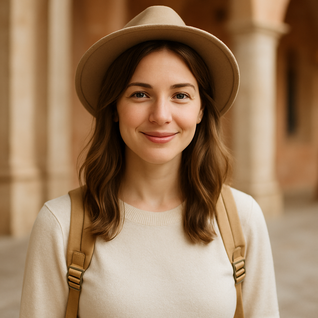 Avrupalı kadın gezgin portresi