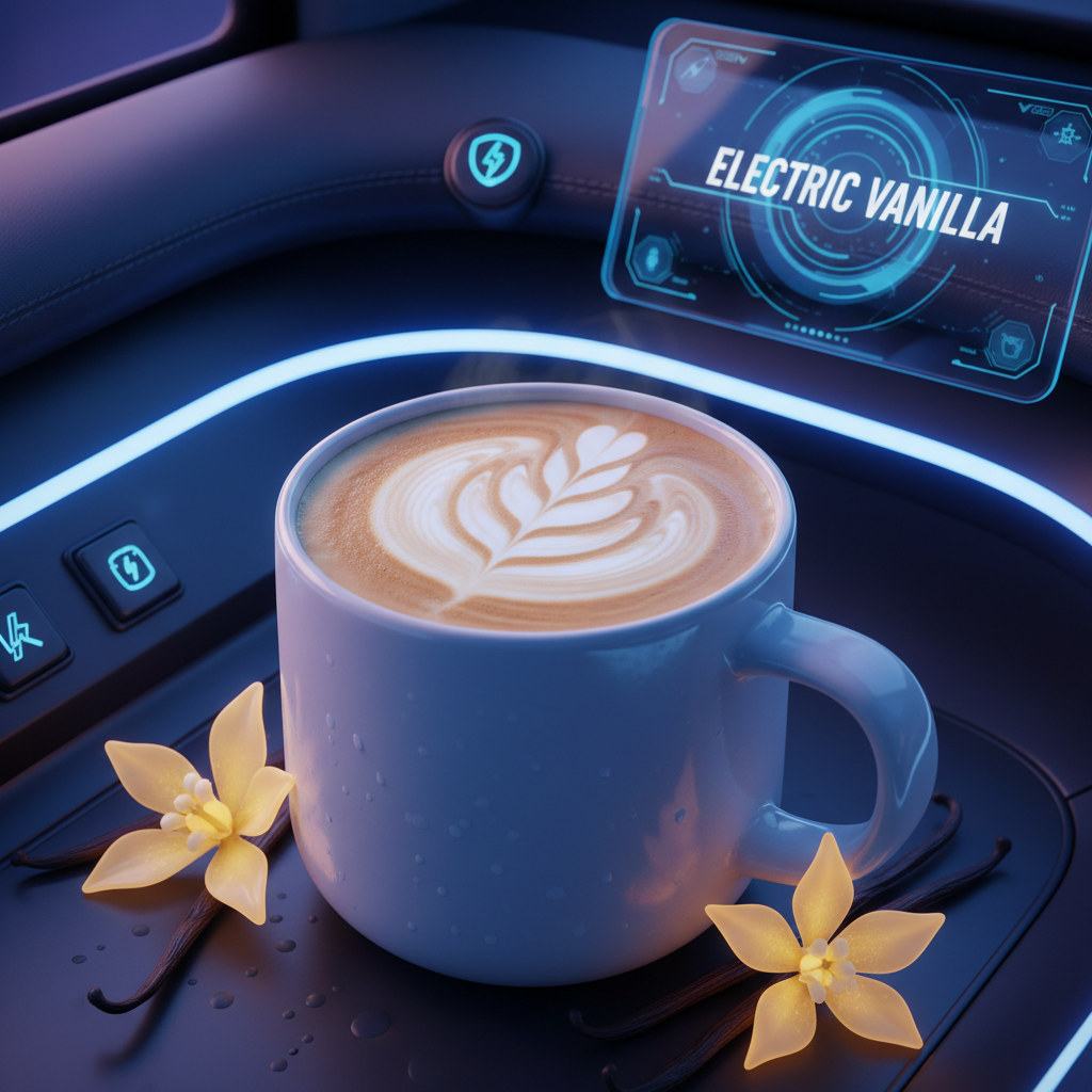 Electric Vanilla Latte drink photo