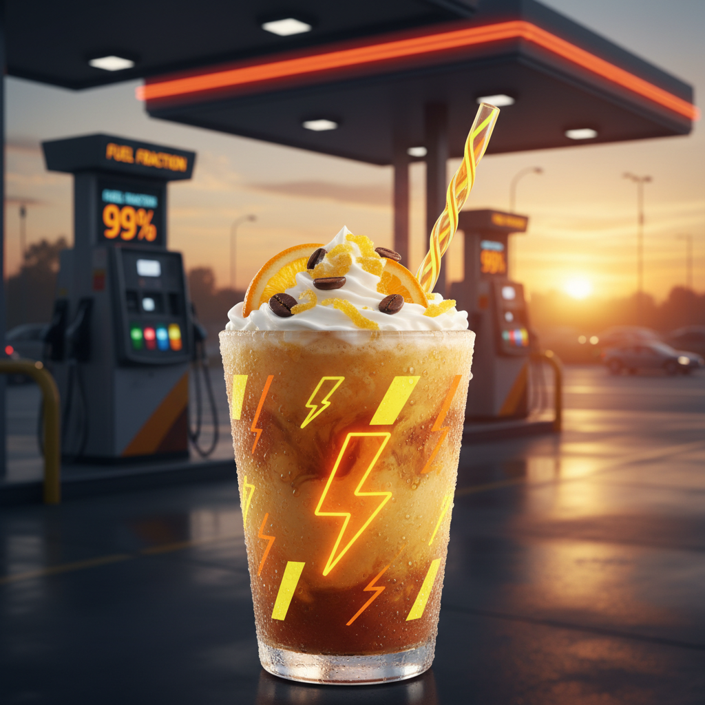 Sunrise Fuel Frappe drink photo