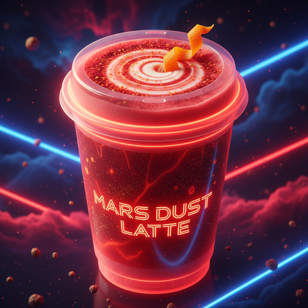 Mars Dust Latte