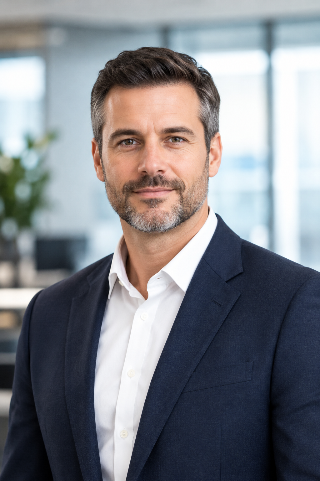 Executive portrait of Adrian Cole, Managing Director