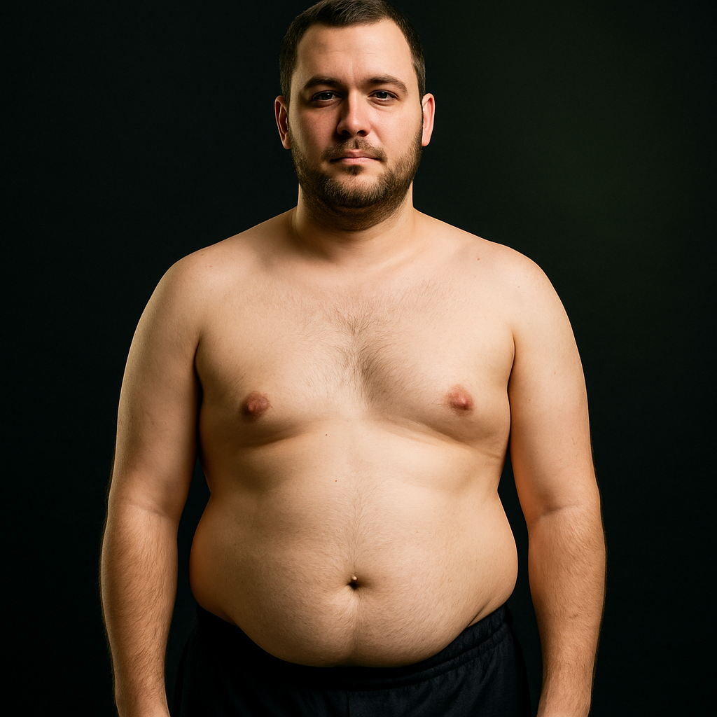 Client before body recomposition transformation