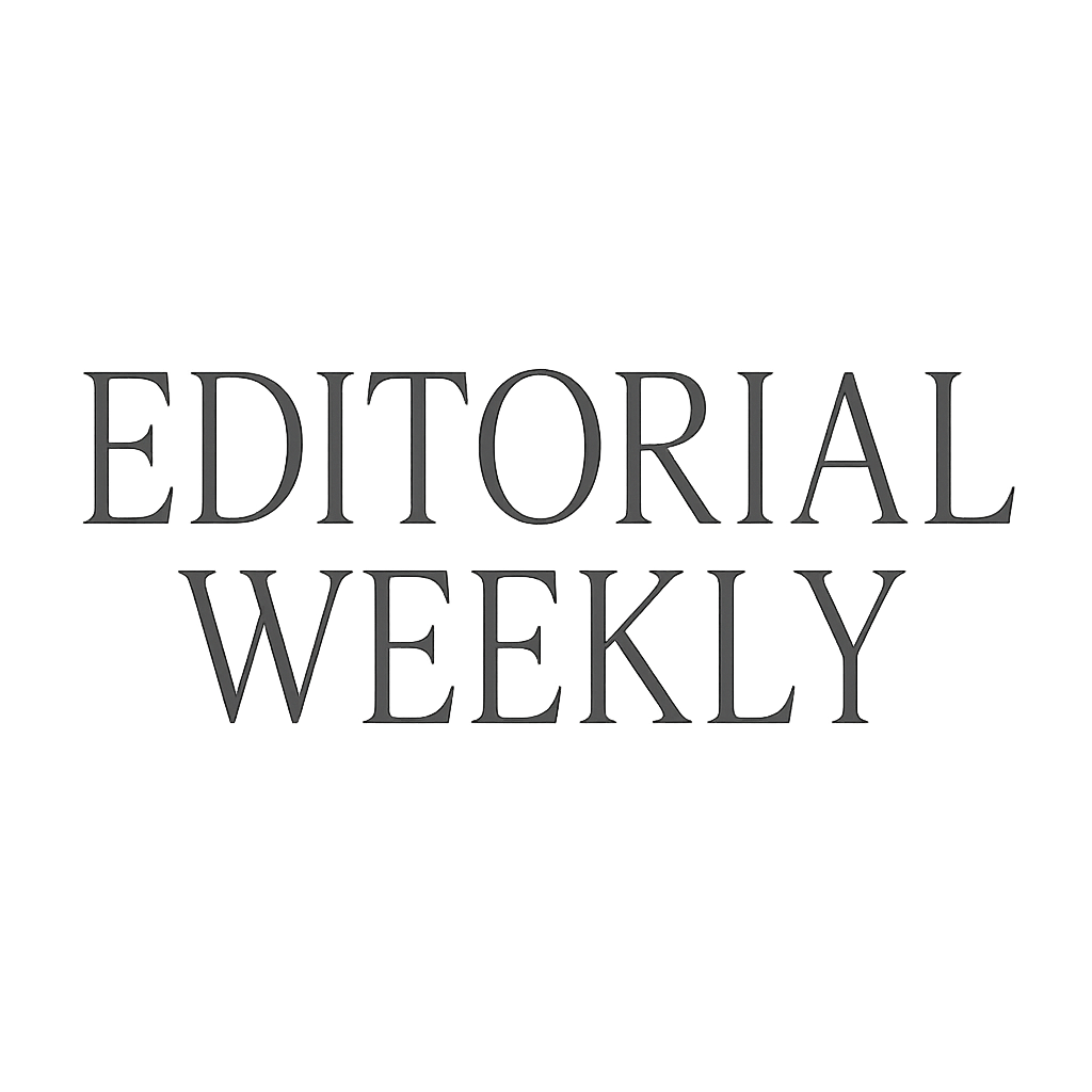 Editorial Weekly wordmark logo