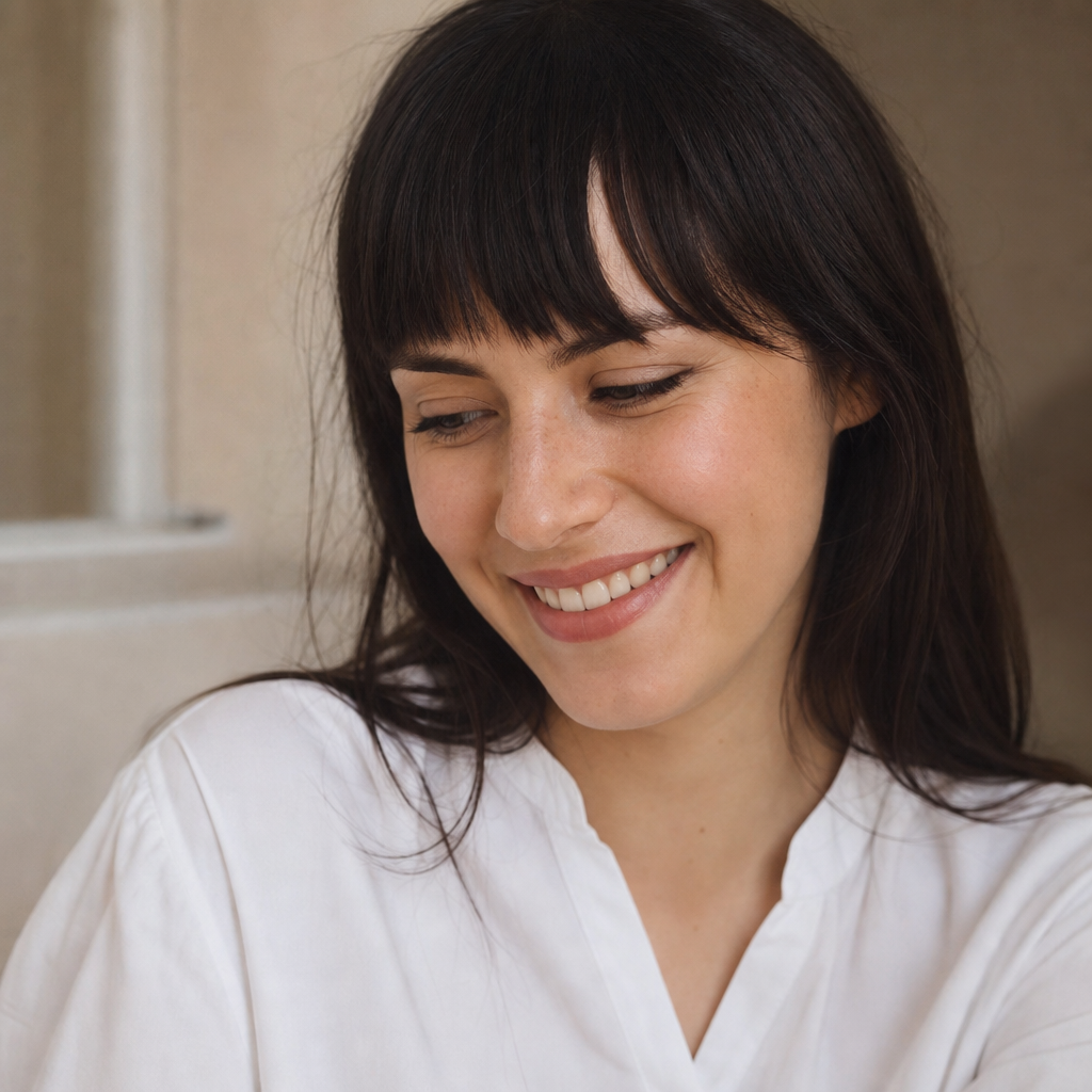 Portrait of Kateryna, portrait session client
