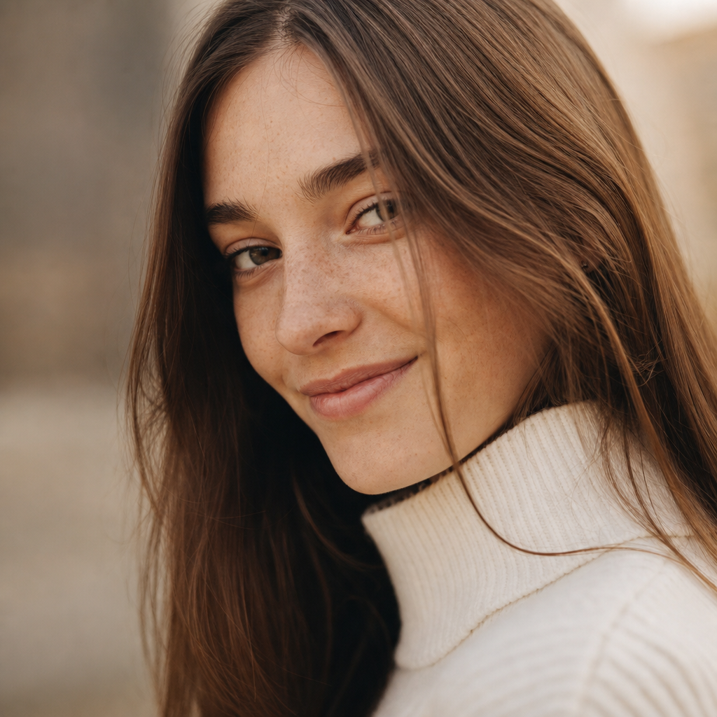 Portrait of Marta, couples portrait client