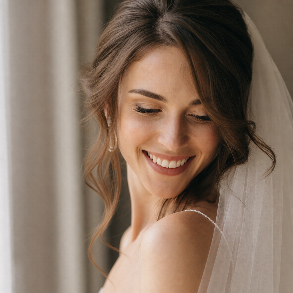 Portrait of Oksana, bride from Kyiv wedding