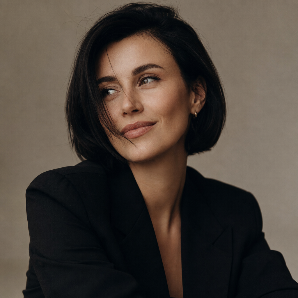 Portrait of Sofia, editorial creative director