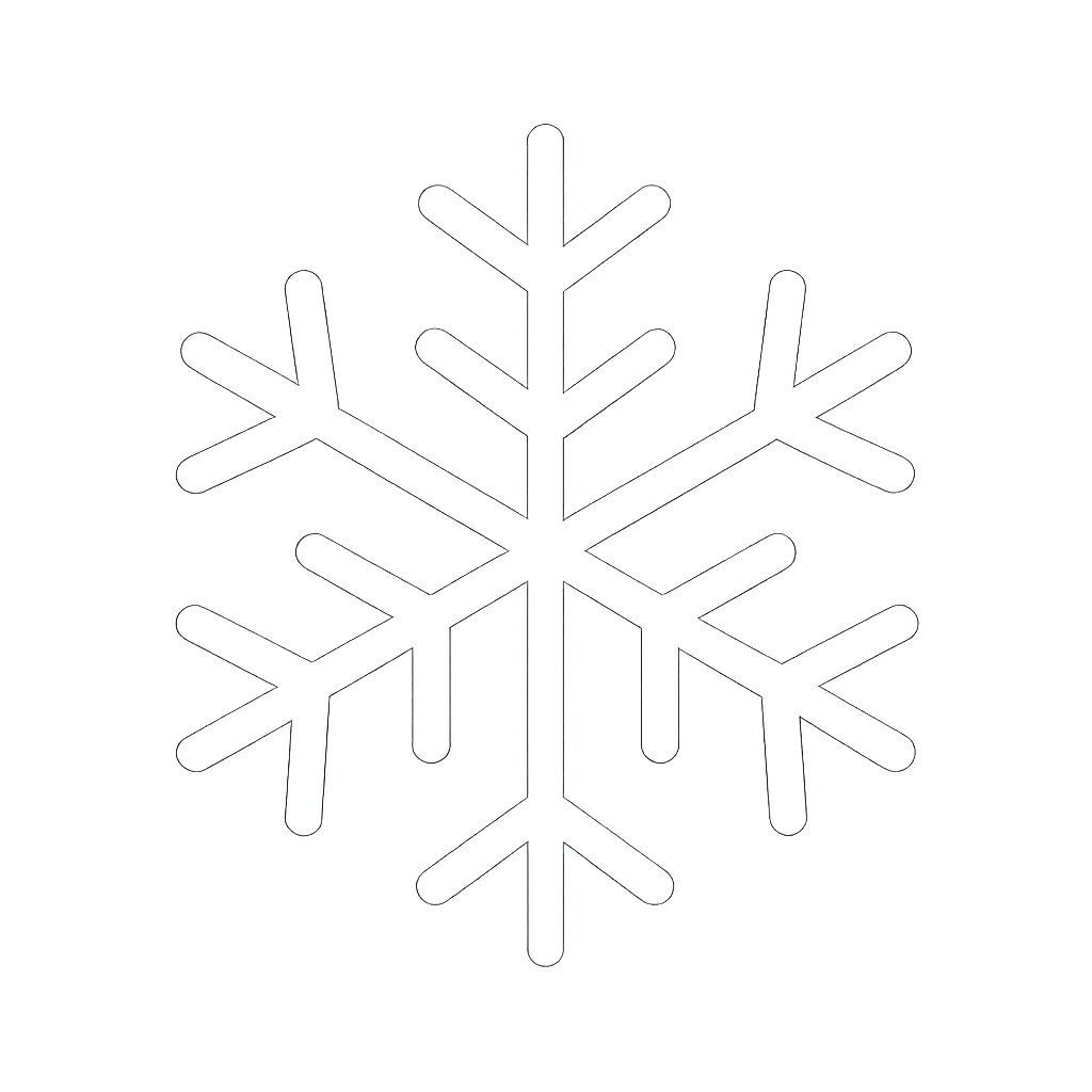 Decorative snowflake