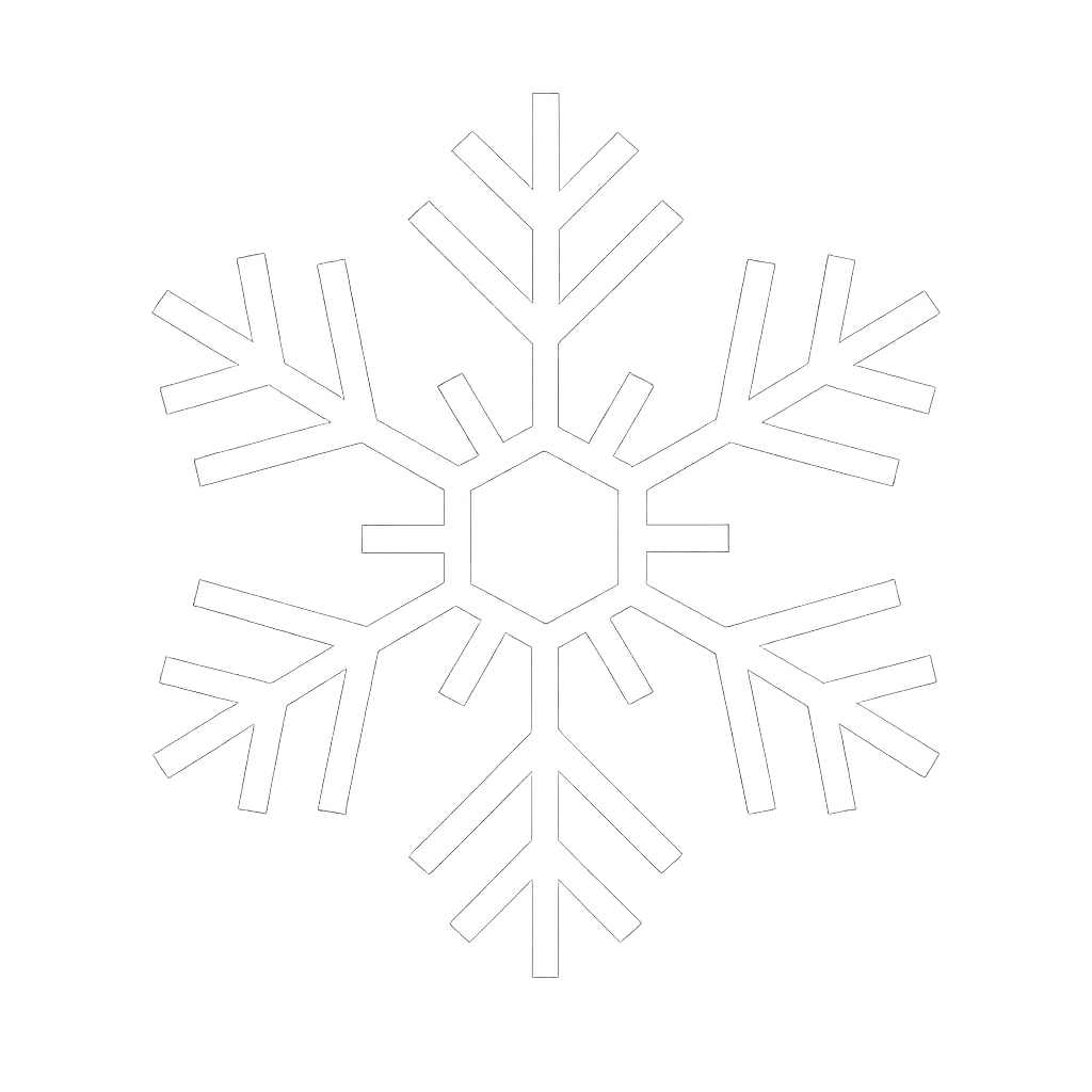 Decorative snowflake