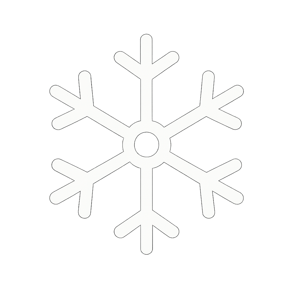 Decorative snowflake