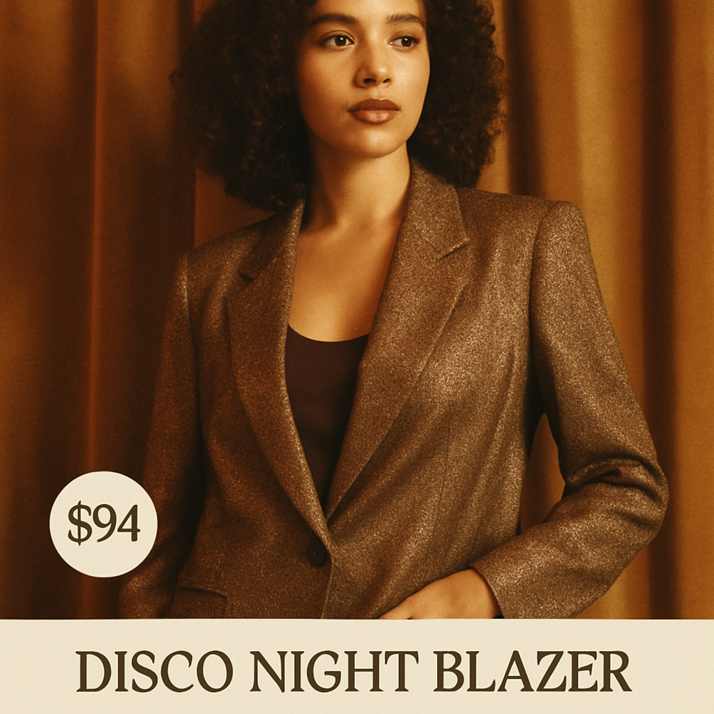 Disco Night Blazer
