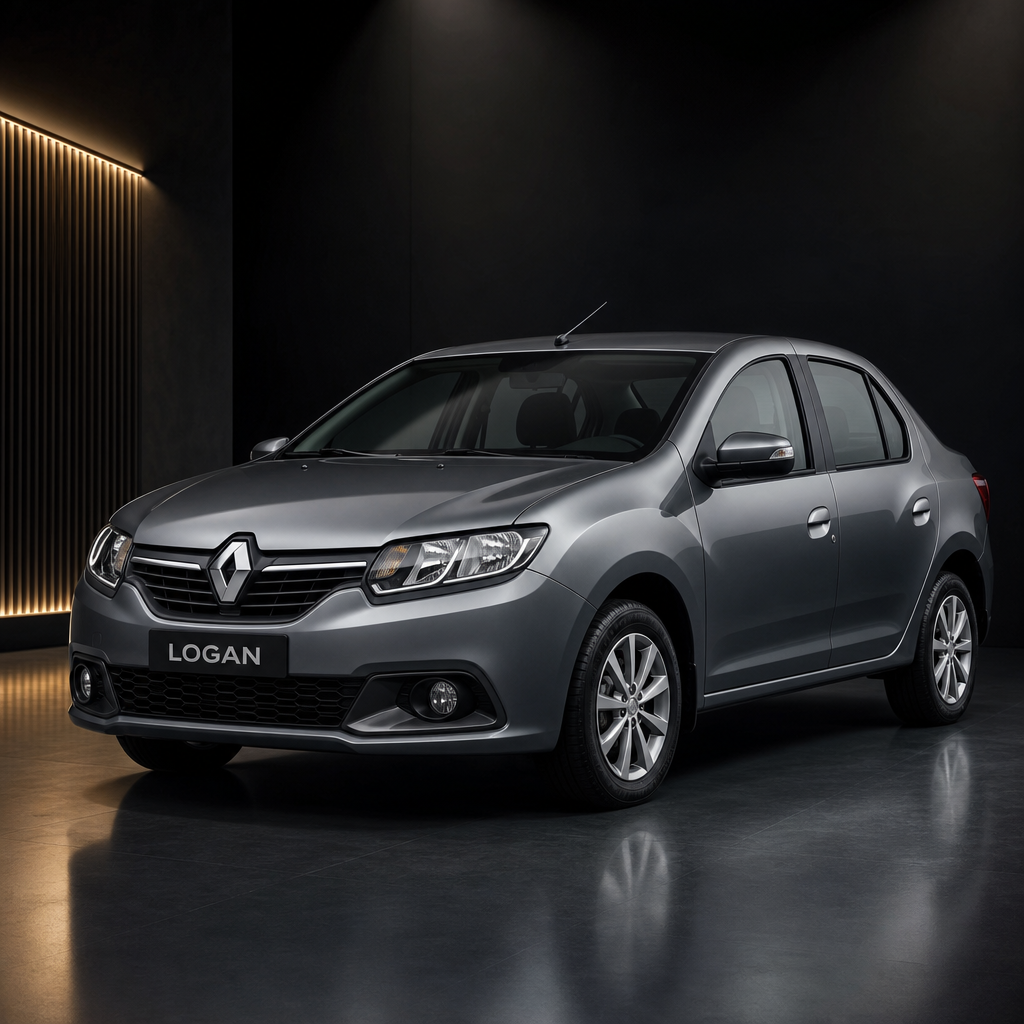 Studio photo of Renault Renault Logan in premium showroom lighting