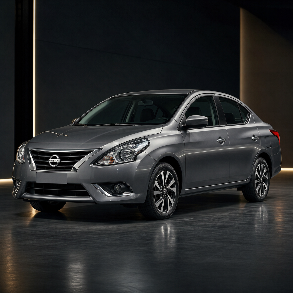 Studio photo of Nissan Nissan Sunny in premium showroom lighting