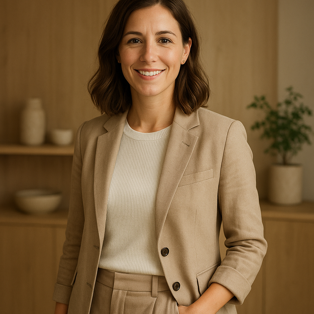 Portrait of Alex Morgan, interior designer at Studio Elm