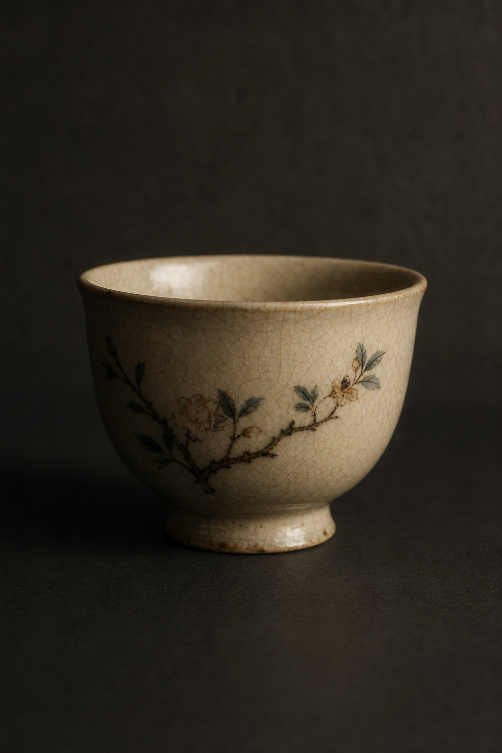 Antique Teacup I side profile