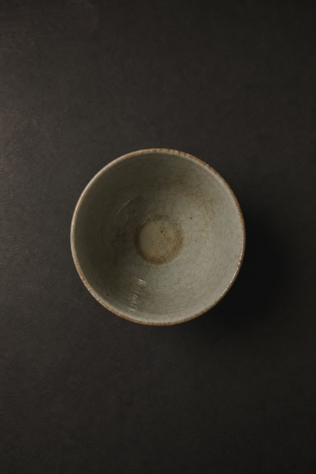 Antique Teacup I top view