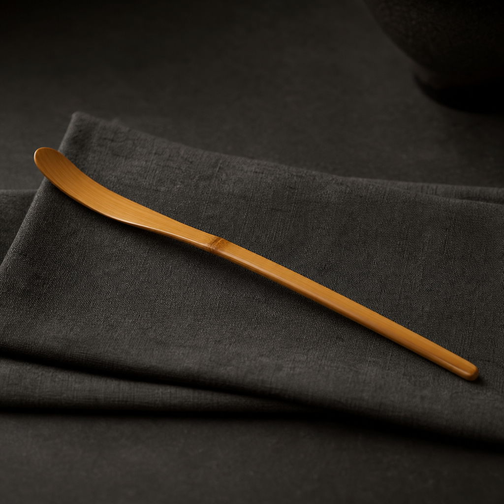 Bamboo chazi tea scoop