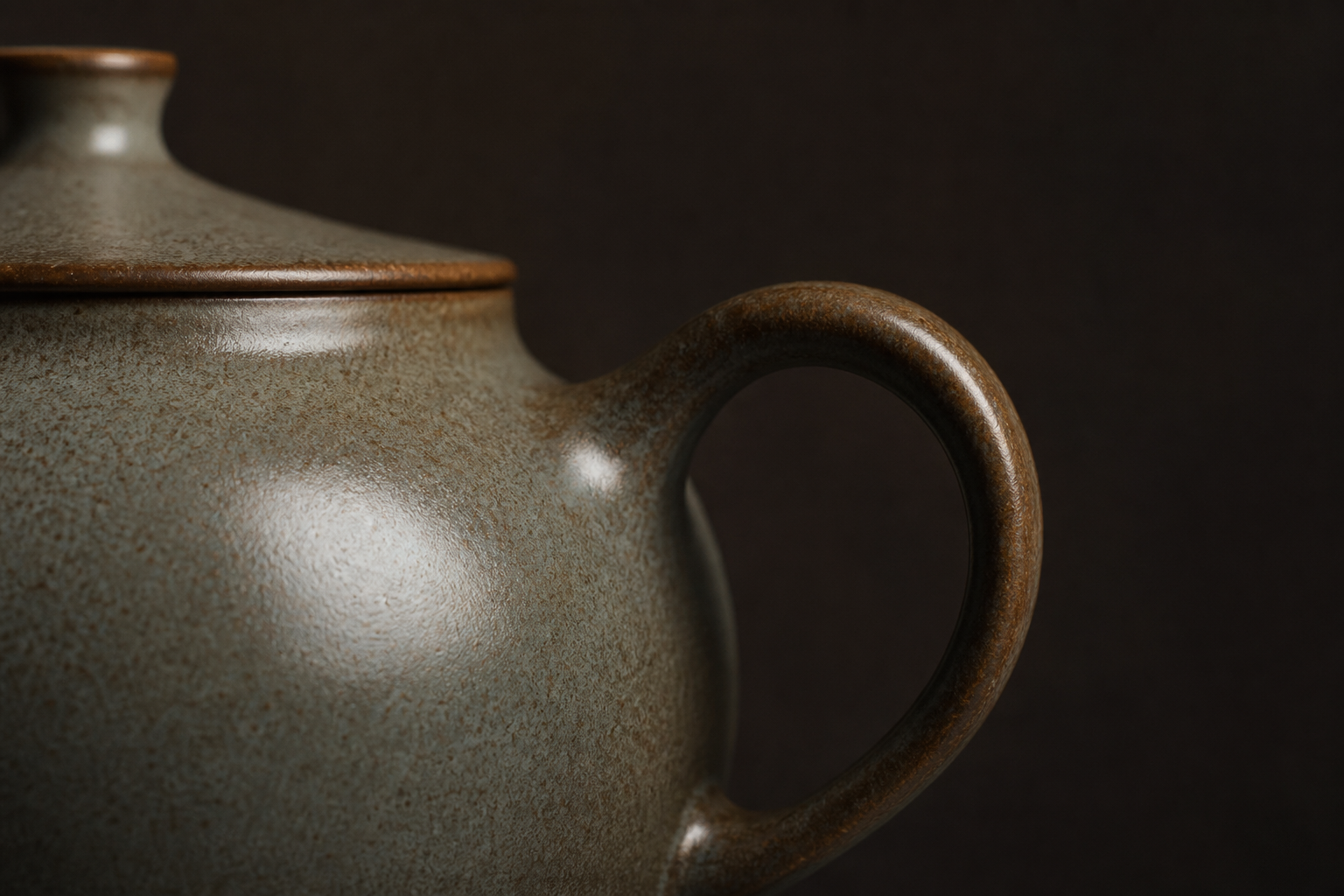 Teapot III teapot handle detail