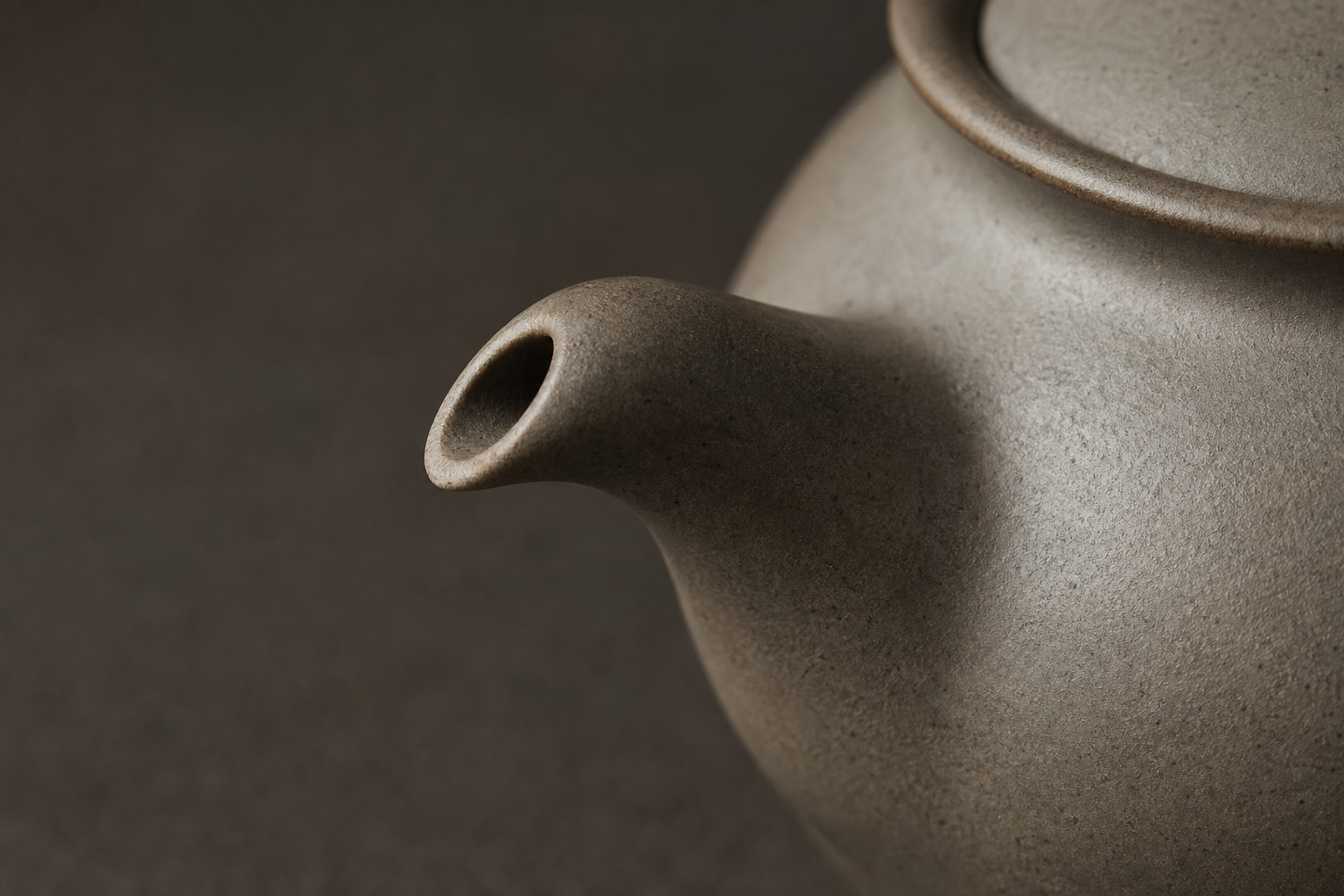 Teapot IV teapot spout detail