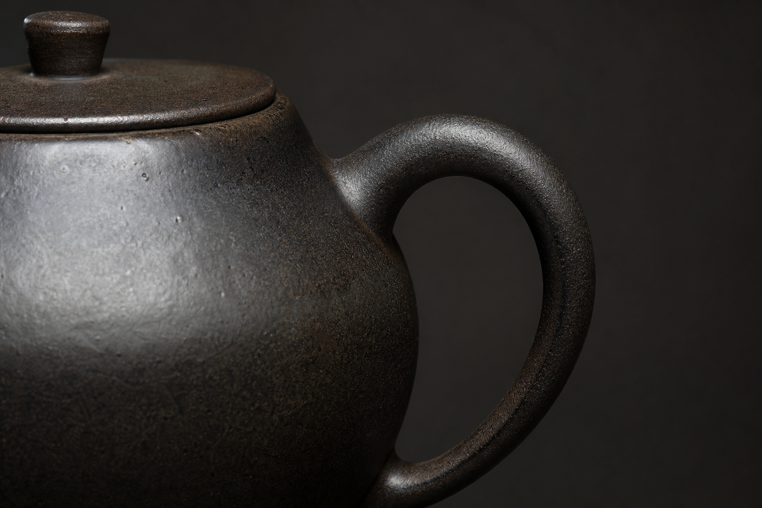 Teapot V teapot handle detail