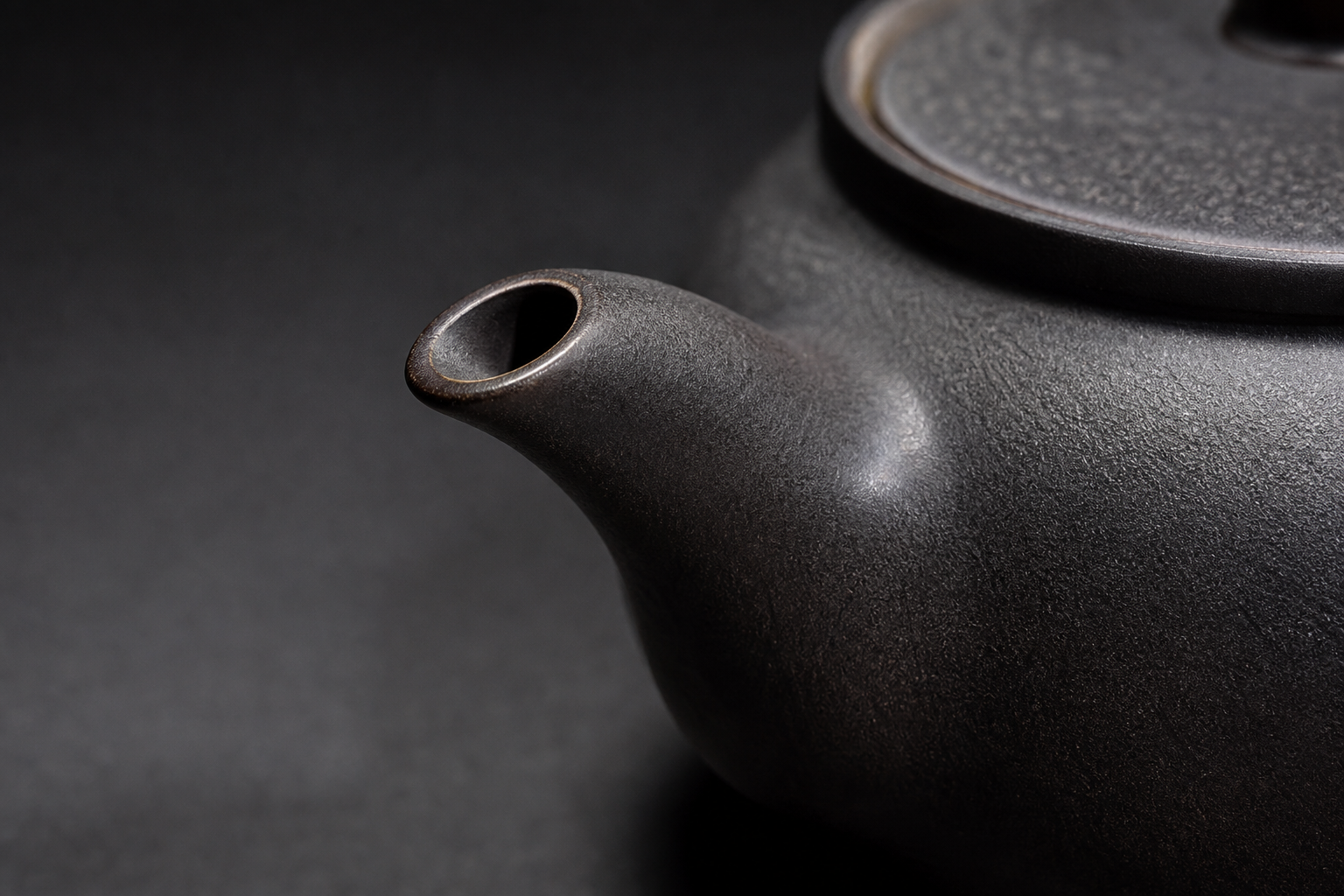 Teapot V teapot spout detail