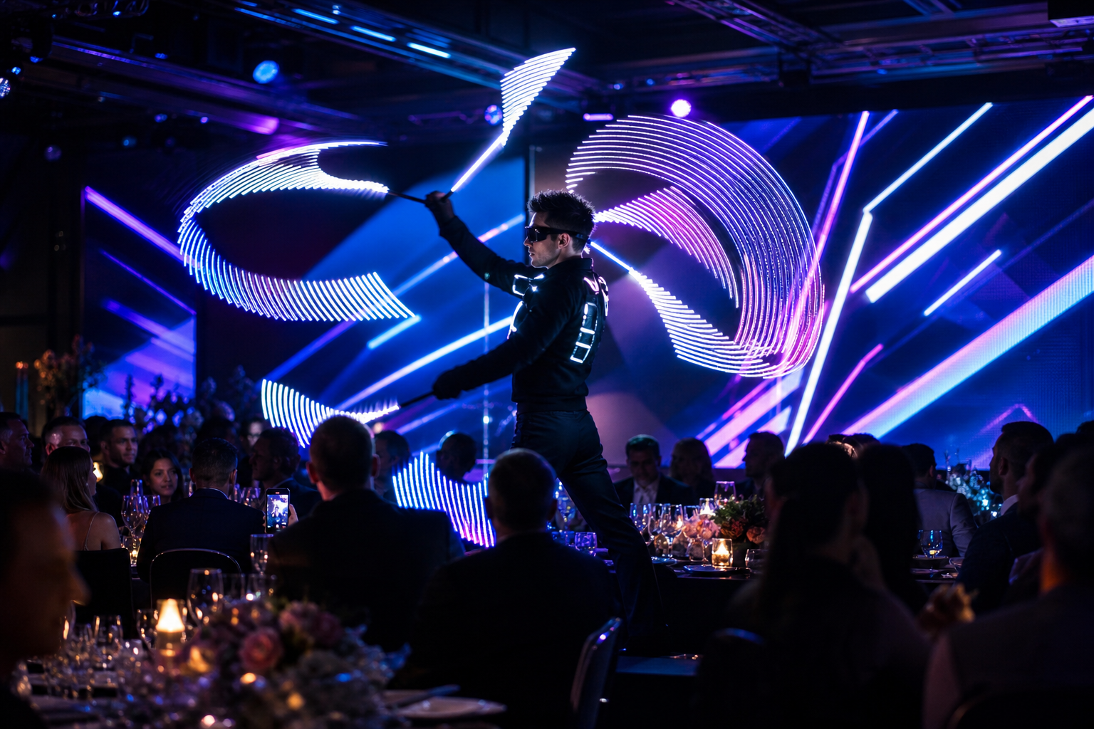 Corporate event feature performance image