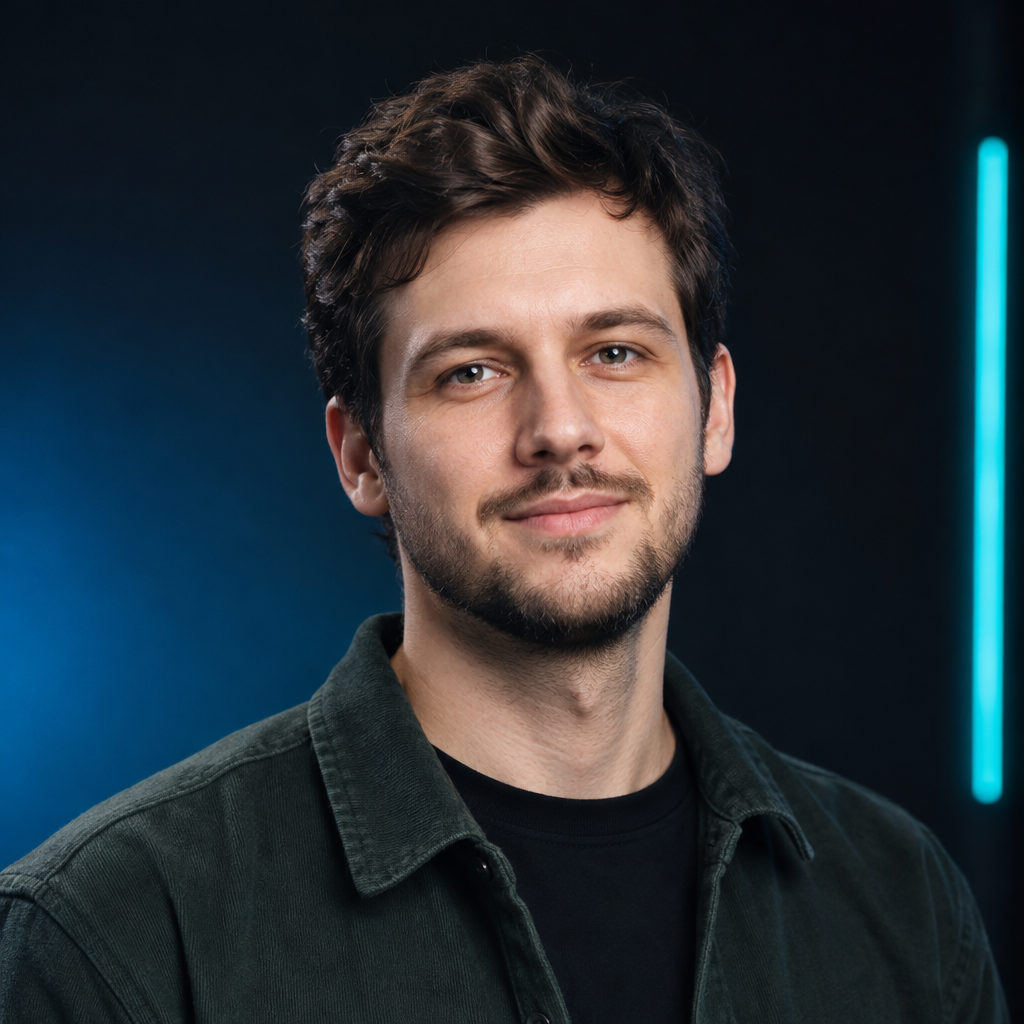 Portrait of Dmytro Hnatiuk
