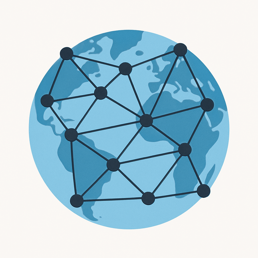 Global network illustration