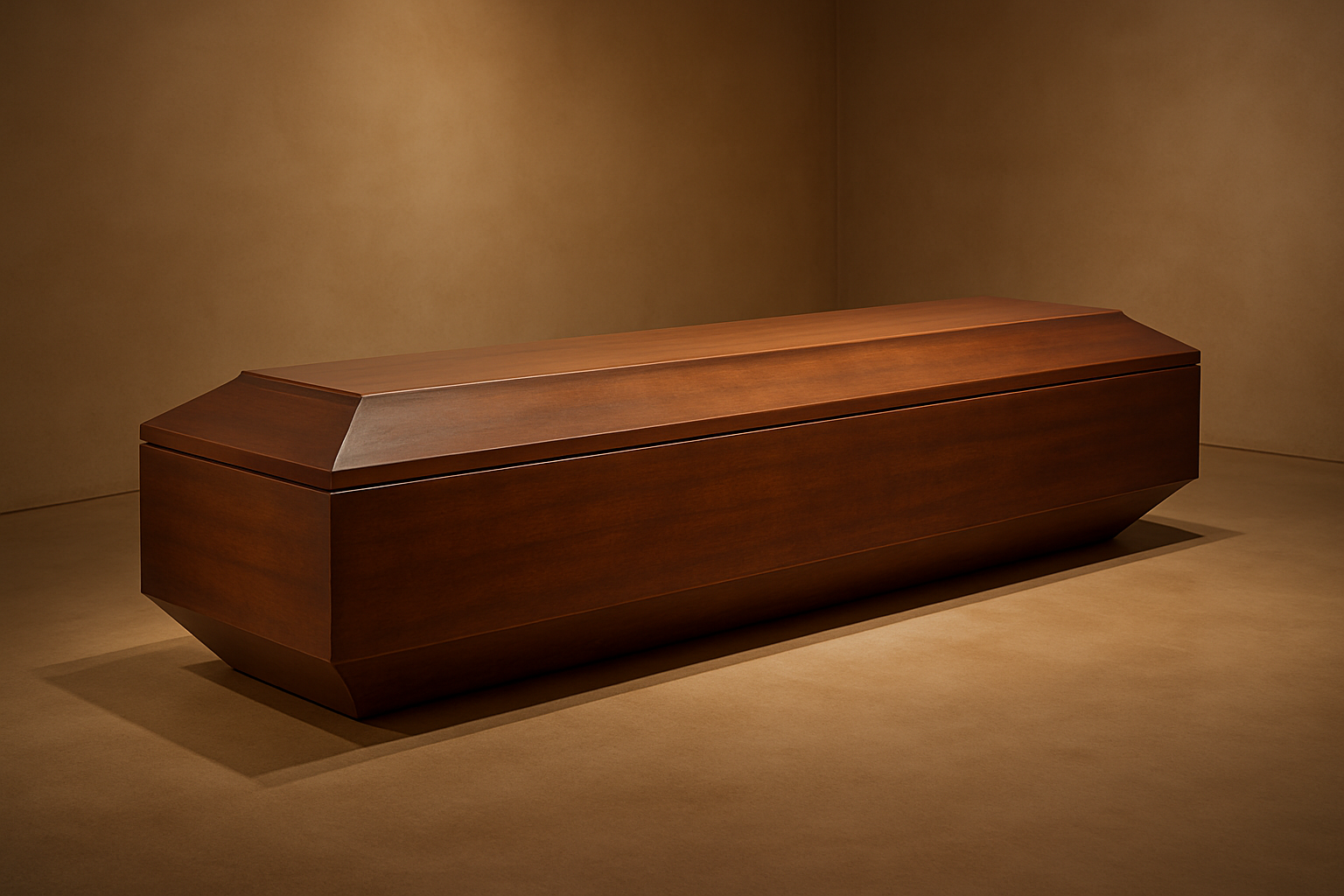 极简意式 / Minimalist Italian - 高端棺椁，极简设计，温暖工业意式风格