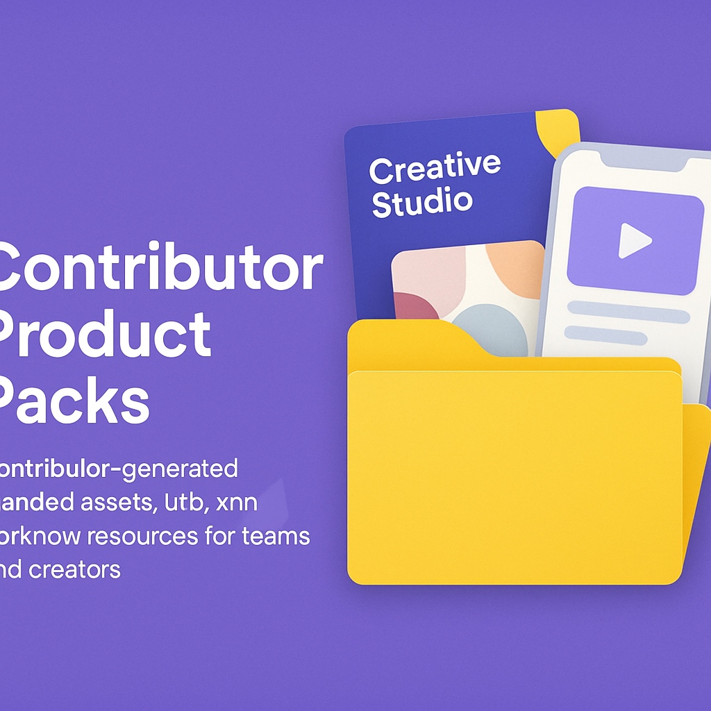 Contributor Product Packs