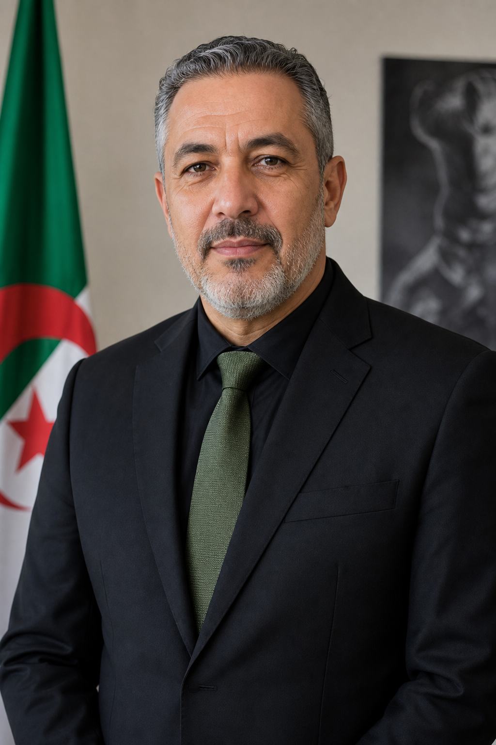 Portrait of Djamel Tazibt