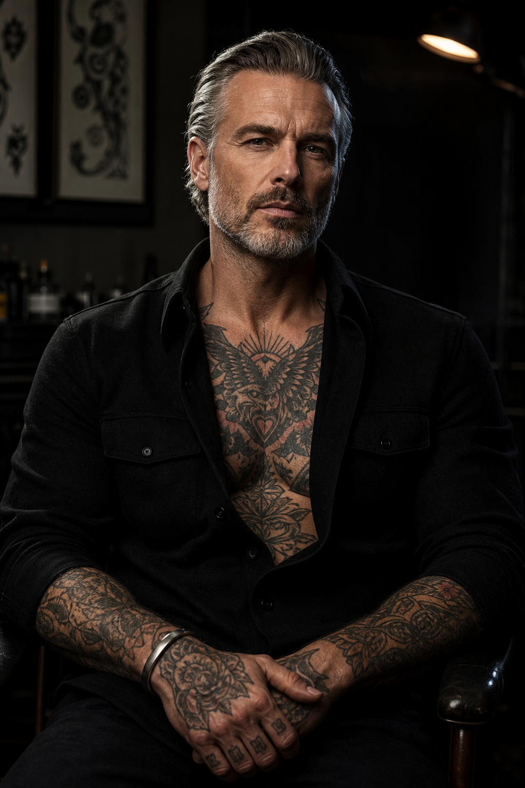 Noah Thorne, traditional specialist in a sharp editorial portrait