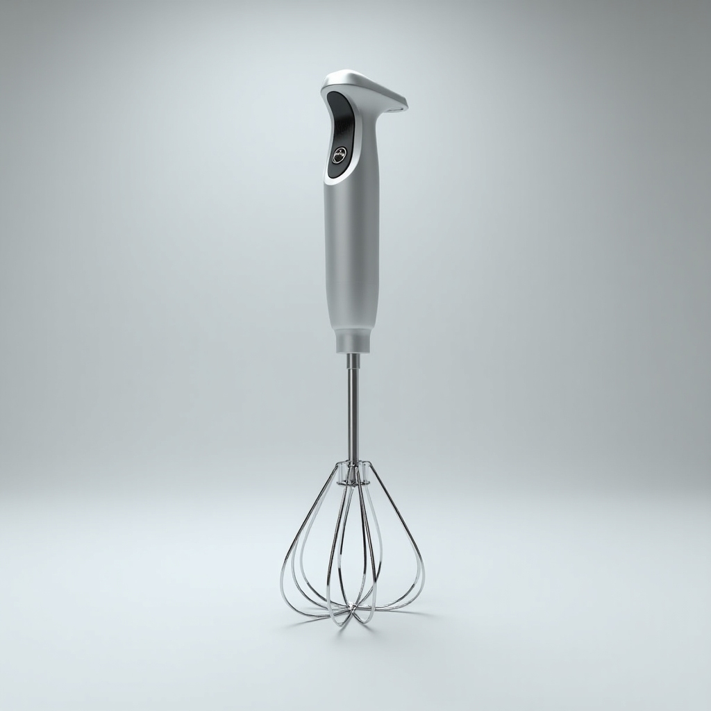 3D render of professional balloon whisk attachment