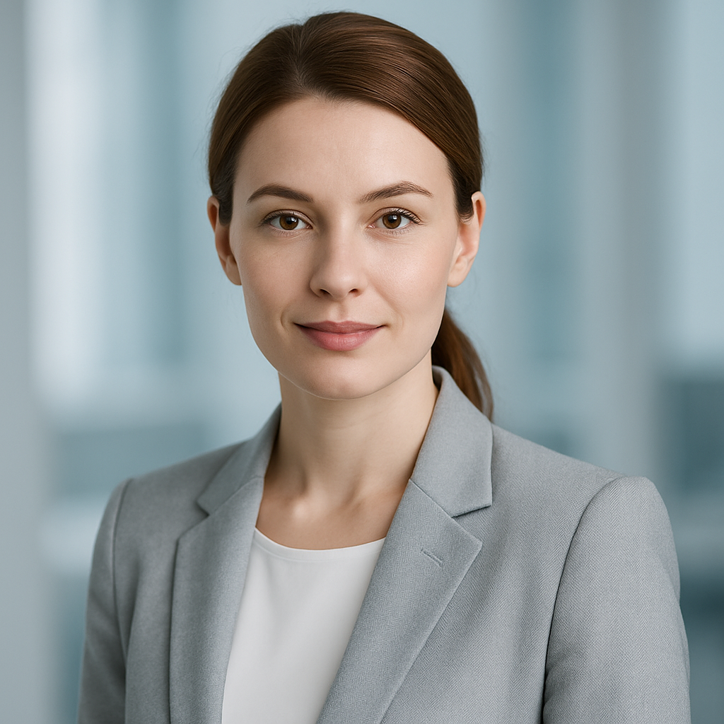 Professional headshot of Alina Petrova