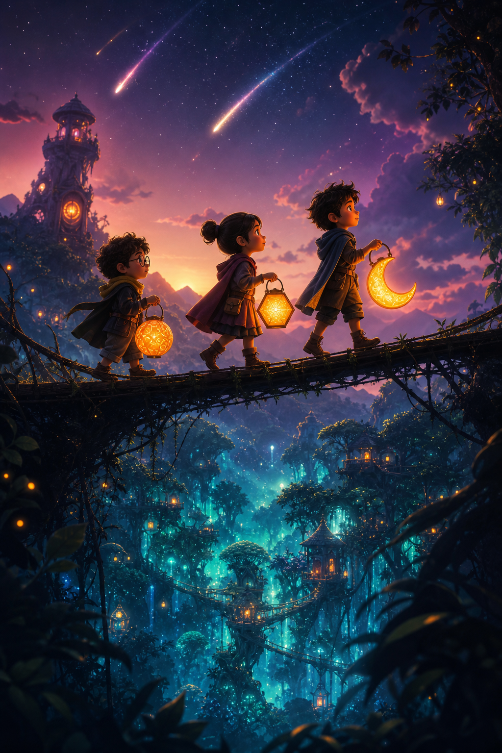 Poster art for Lumen Lanterns