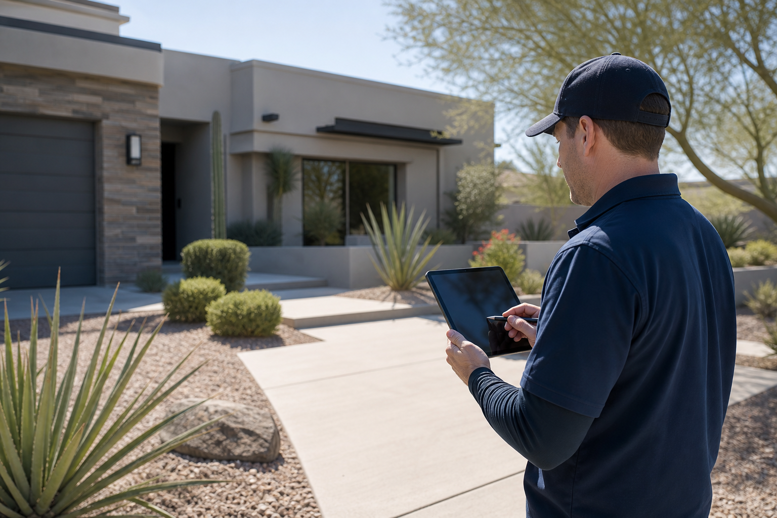 Home Watch services for an Arizona residence