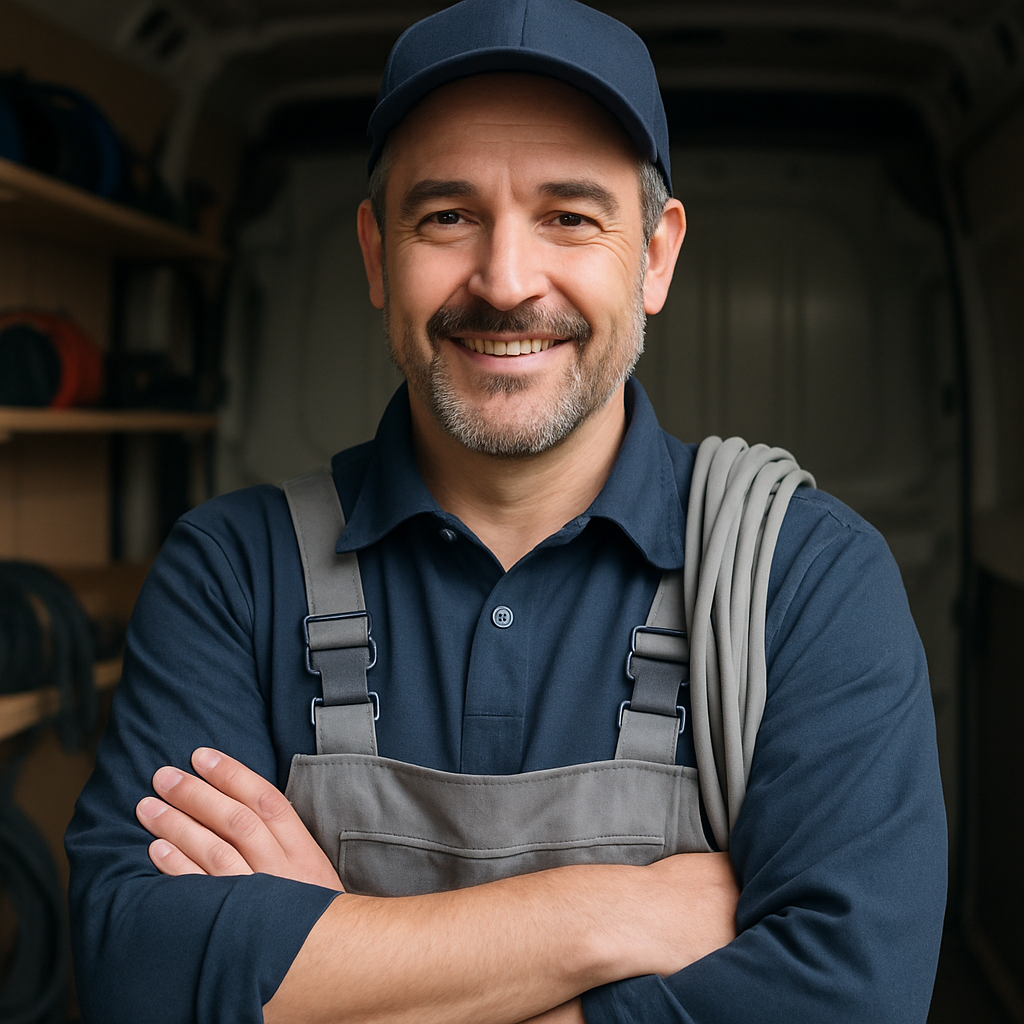 Alex Mason, owner of Mason Electrical