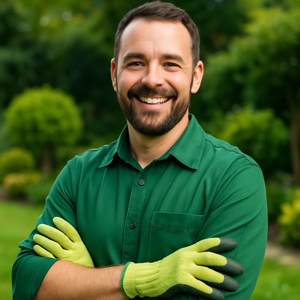 Marcus Green, owner of GreenScape Landscaping